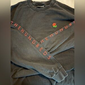 vintage The Hundreds roses long sleeve